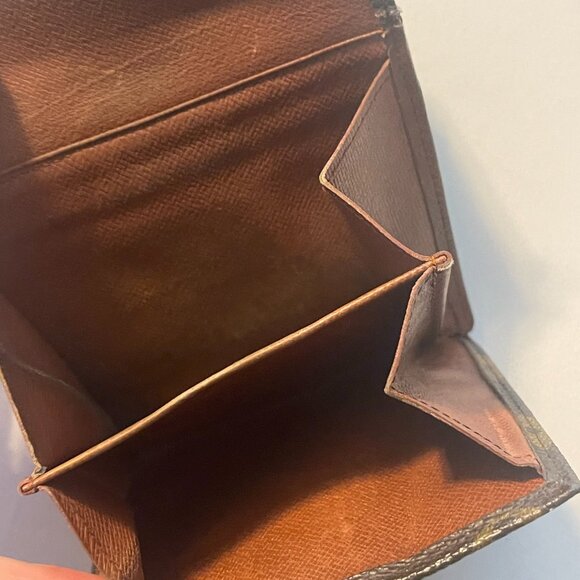 Vintage Louis Vuitton Trifold Monogram Wallet Unisex From Japan COA Included - Picture 5 of 12